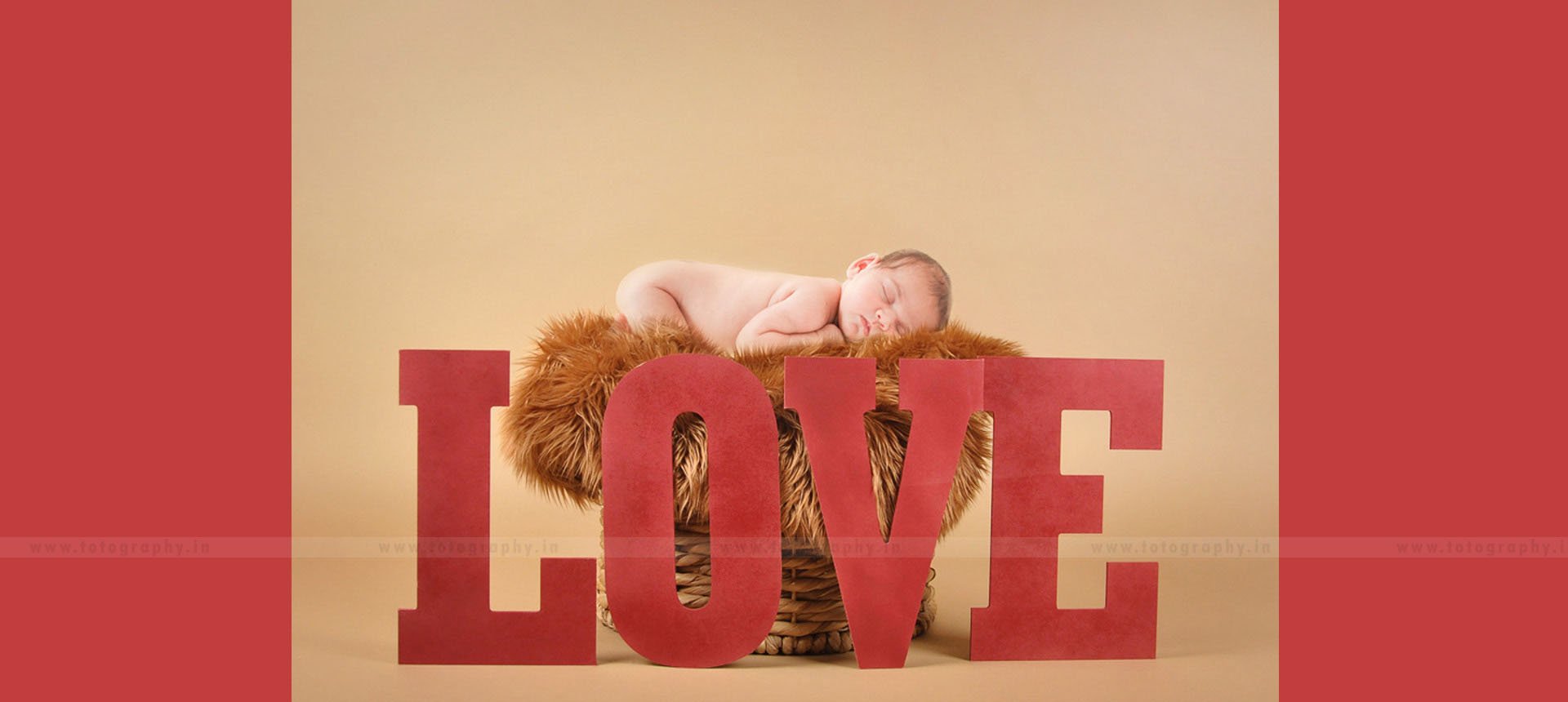 Love Concept newborn shoot